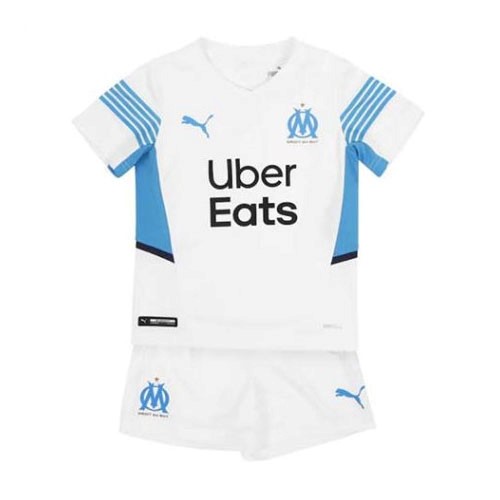 Camiseta Marseille Primera equipo Niños 2021-22